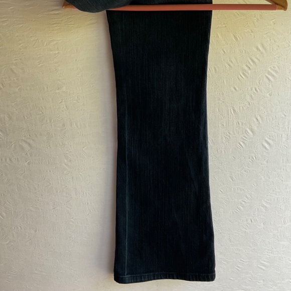 Shimmy Skinny Flare Low Rise Stretch Denim Jeans Black-Washed Sz EU 38 … - Picture 5 of 13